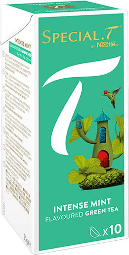 Nestlé Special.T® Intense Mint Green Tea - 10 Capsules