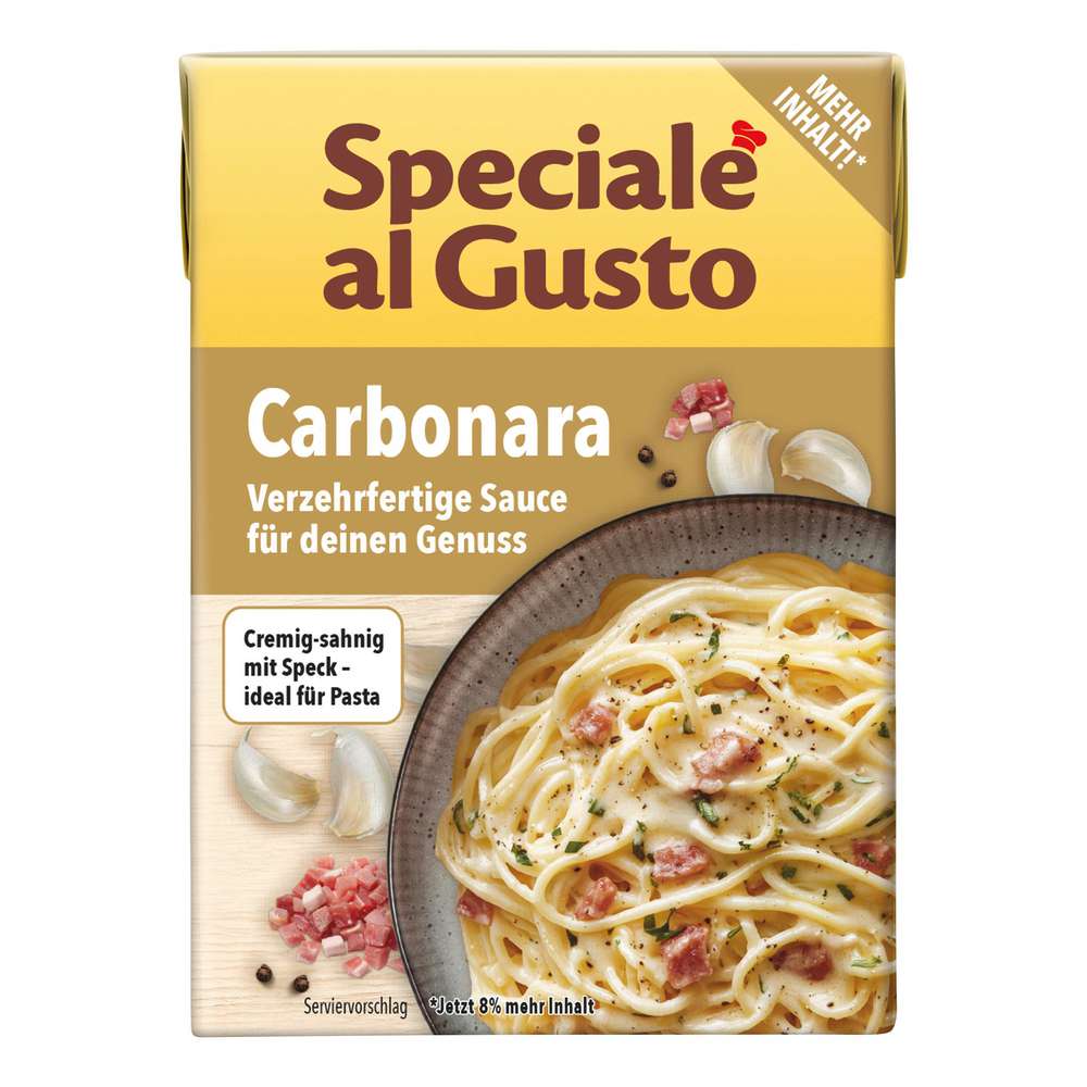 Hengstenberg Speciale al Gusto, Carbonara, 400 gm