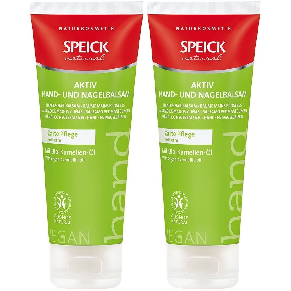 Speick Natural Active Hand and Nail Balm, 2x50 ml