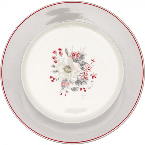 Abella White dinner plate (25.6cm) by Greengate