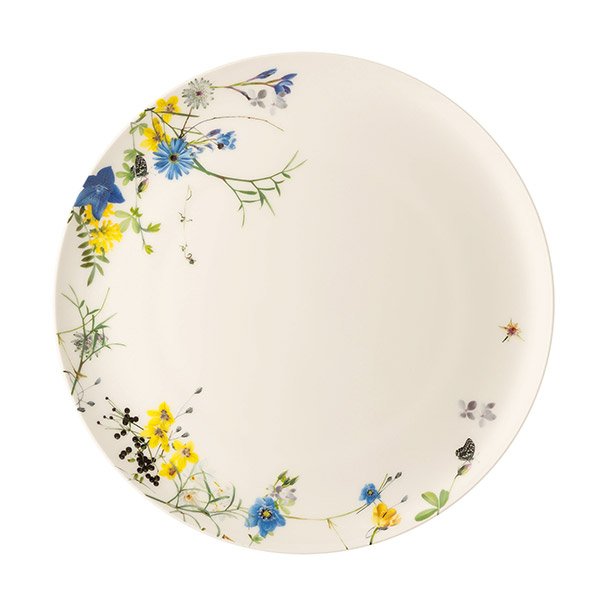 Dinner plate Brillance Fleurs Alpes from Rosenthal