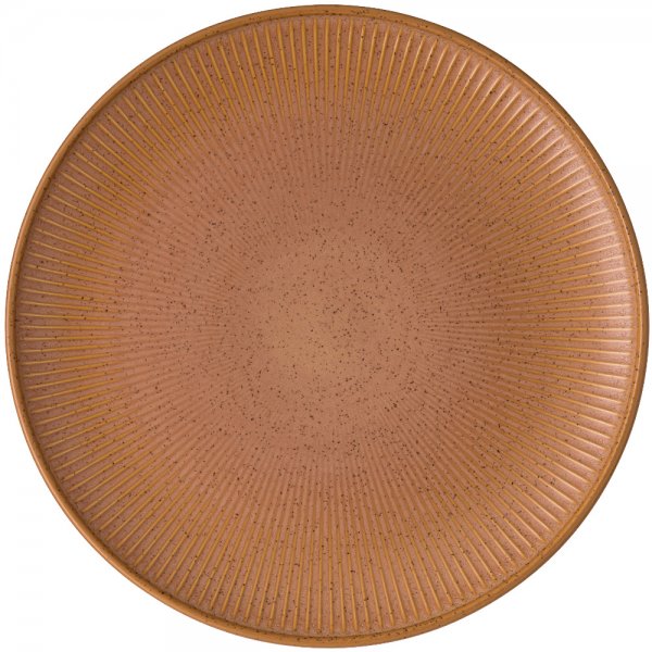 Clay dinner plate by Thomas