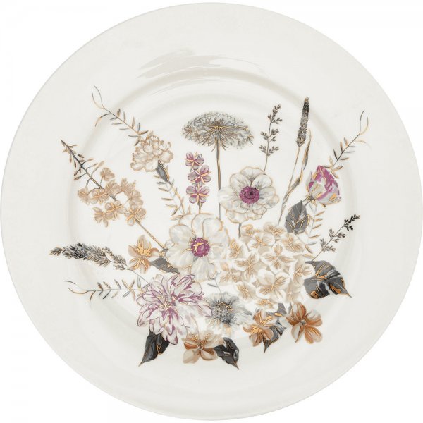 Estella White dinner plate (26.7cm) by Greengate