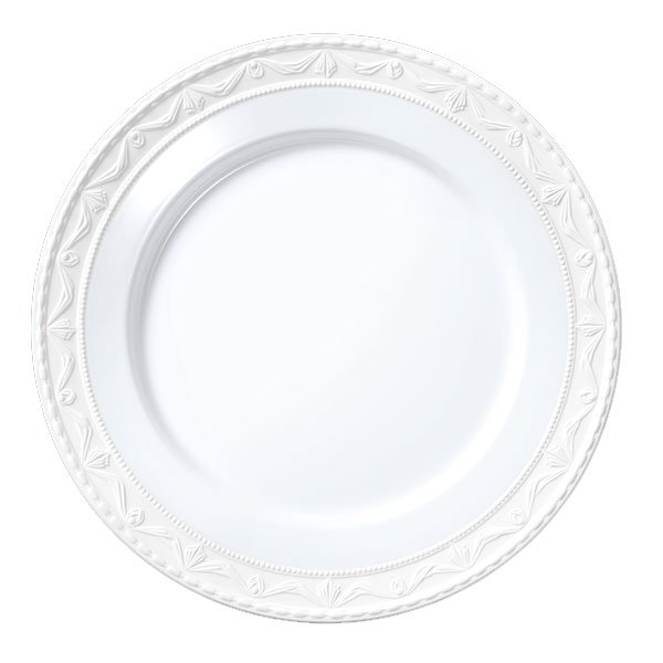 Dinner plate Gourmet plate Blanc Nouveau (29cm) by KPM