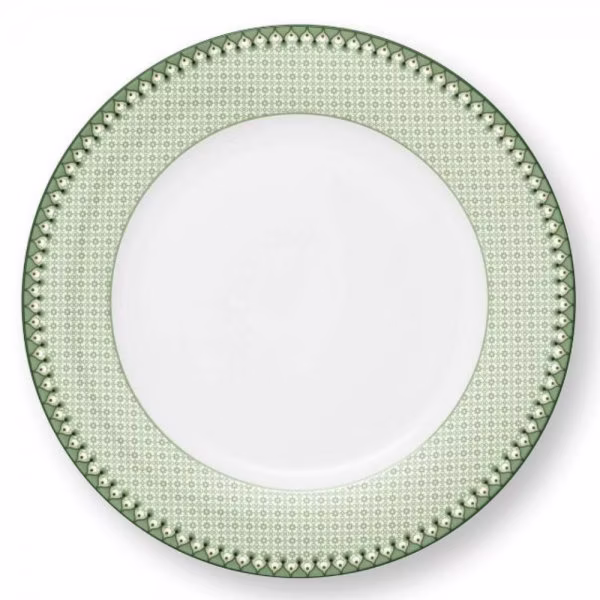 Dinner plate Lily & Lotus Tiles Light Green 26.5cm Pip