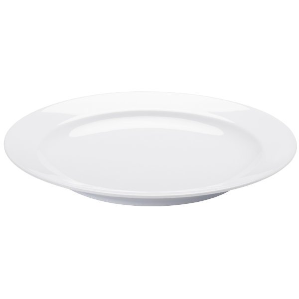 Dinner plate with flag form 1382 white Rosenthal