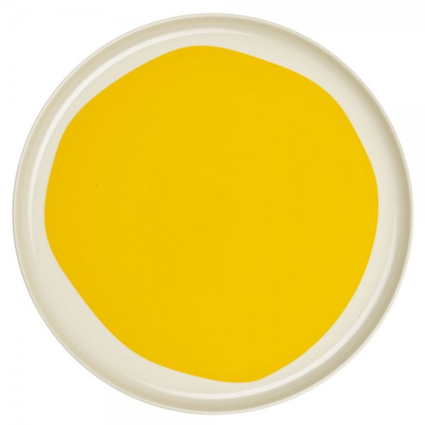 Dinner plate Variété Le Soleil yellow from Asa