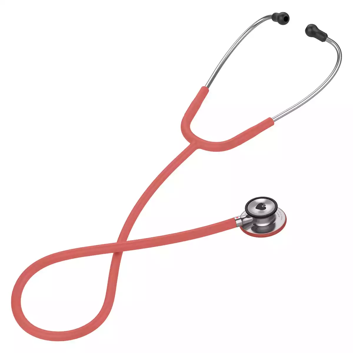 Spengler Magister II two-sided stethoscope, Coral/Silver