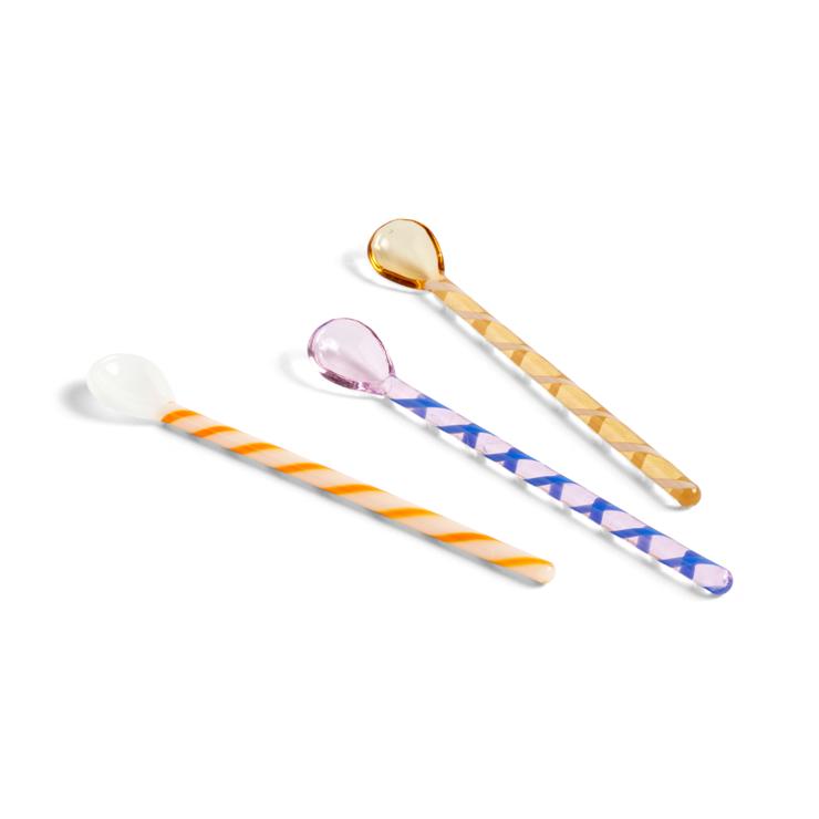 HAY Spice Glass Spoon 3 Pack