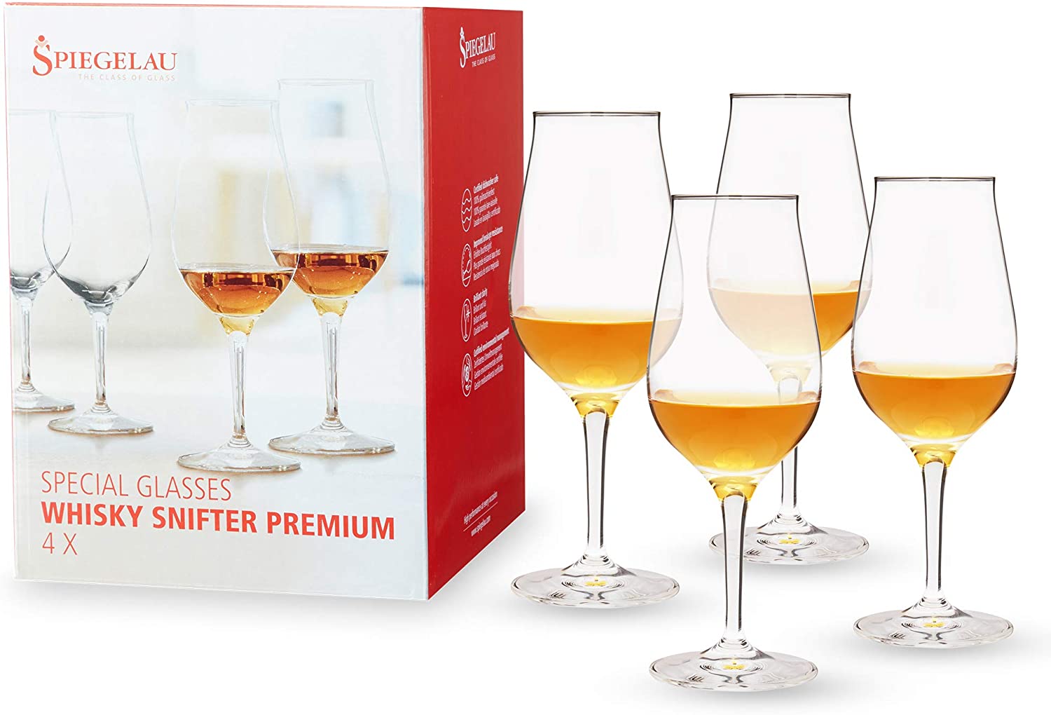 Spiegelau & Nachtmann Spiegelau Digestif Glasses Bonus Pack, Set of 4