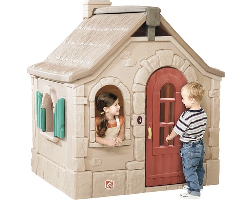 Step 2 Playhouse Step2 forester's house plastic beige