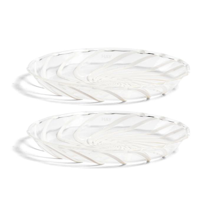 HAY Spin plate Ø11cm 2er pack