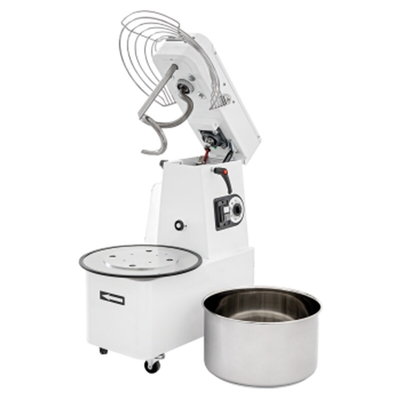 Wimar Spiral dough mixer, dough kneader, dough kneader / 7 liter bowl / 230 V