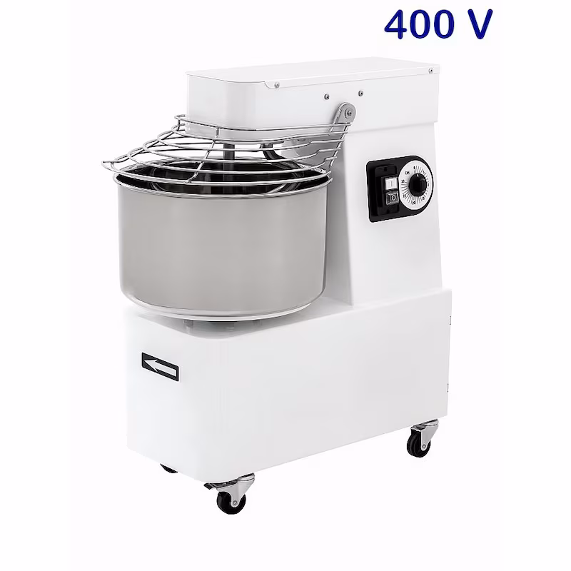 prismafood Spiral dough kneading machine with 2 speeds, 60 liters / 48 kg - 400 volts