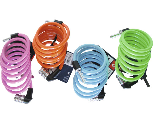 Spiral cable lock Abus CC Lock 1102 different colors