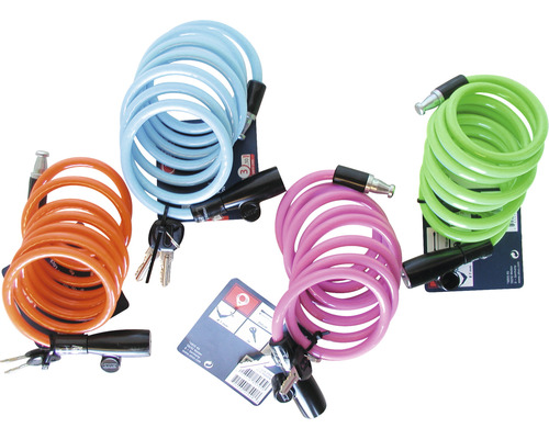 Spiral cable lock Abus CC Lock 2103 different colors