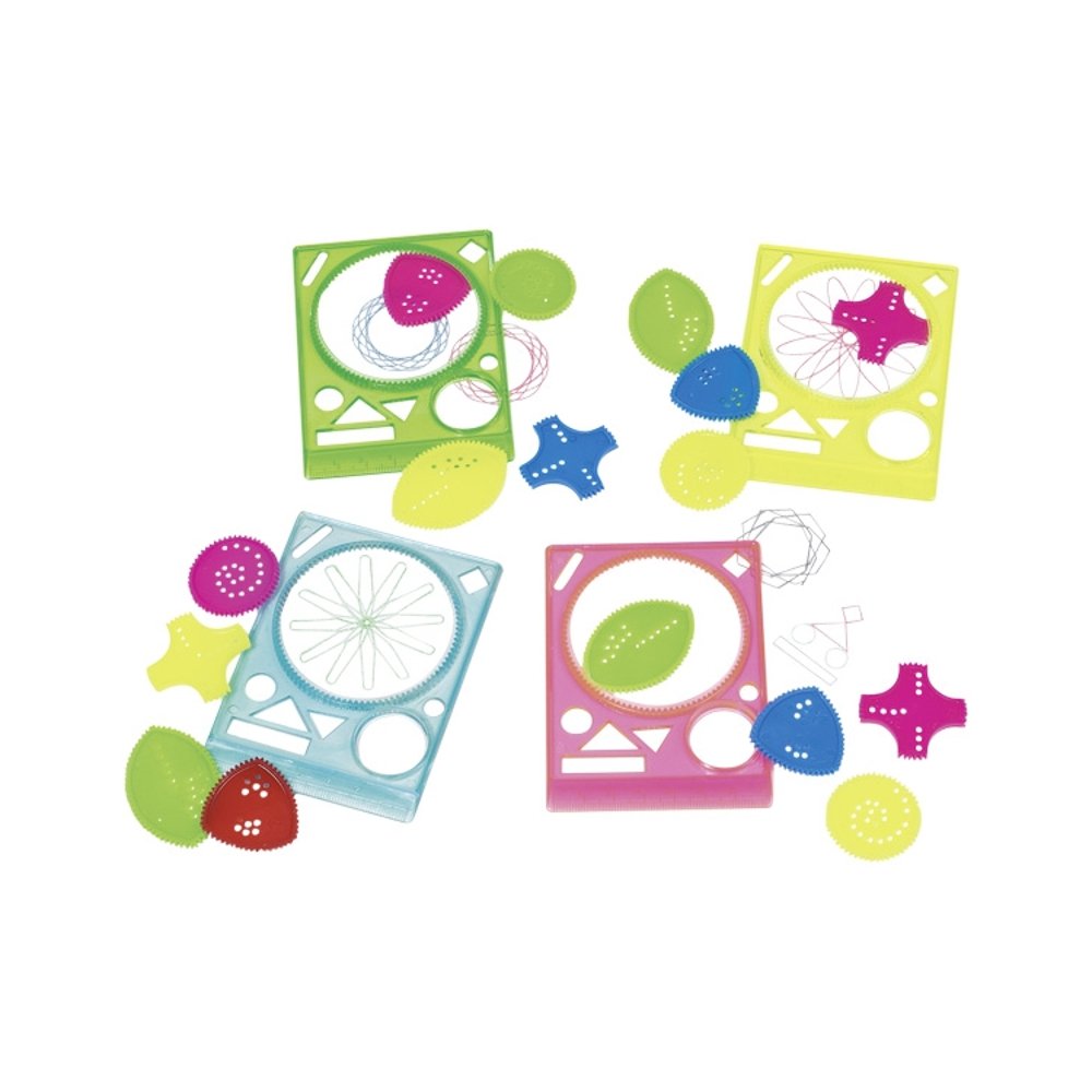 Goki Spirograph With 4 Geometric Patterns
