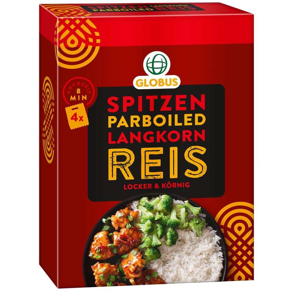 GLOBUS Top-quality parboiled long grain rice