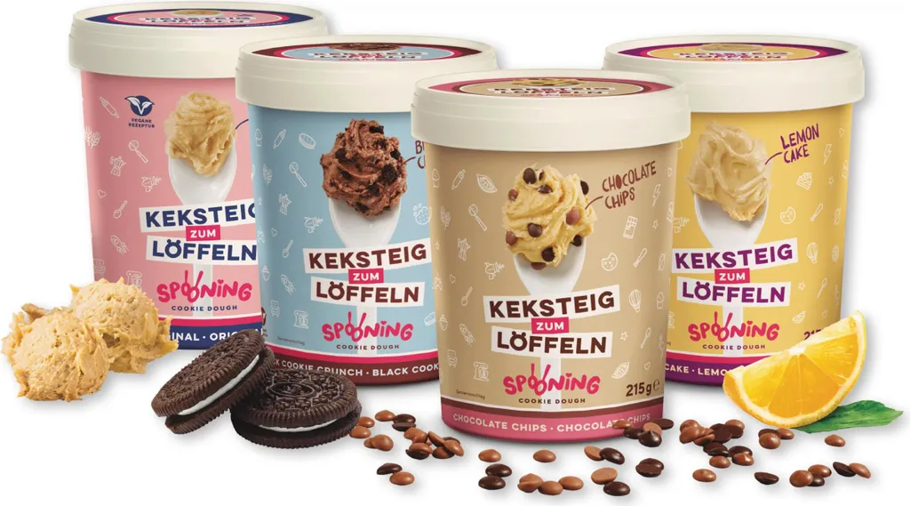 RUF Spooning Cookie Dough Sampler Set (4 pieces) 860g