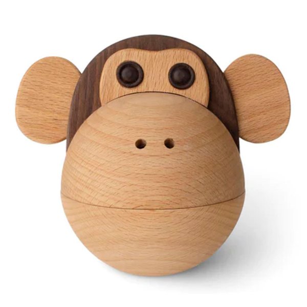 Spring Copenhagen decorative figure box with lid monkey