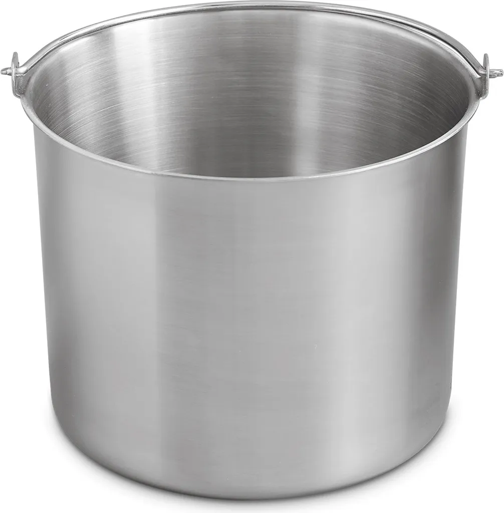 SPRINGLANE Stainless Steel Ice Container for Ice Cream Machine, Additional Container for Elisa