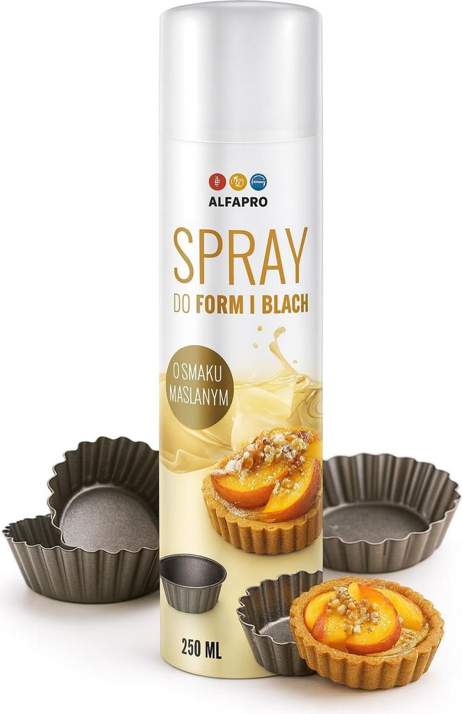 Butter-flavored spray oil 250ml - Alfapro