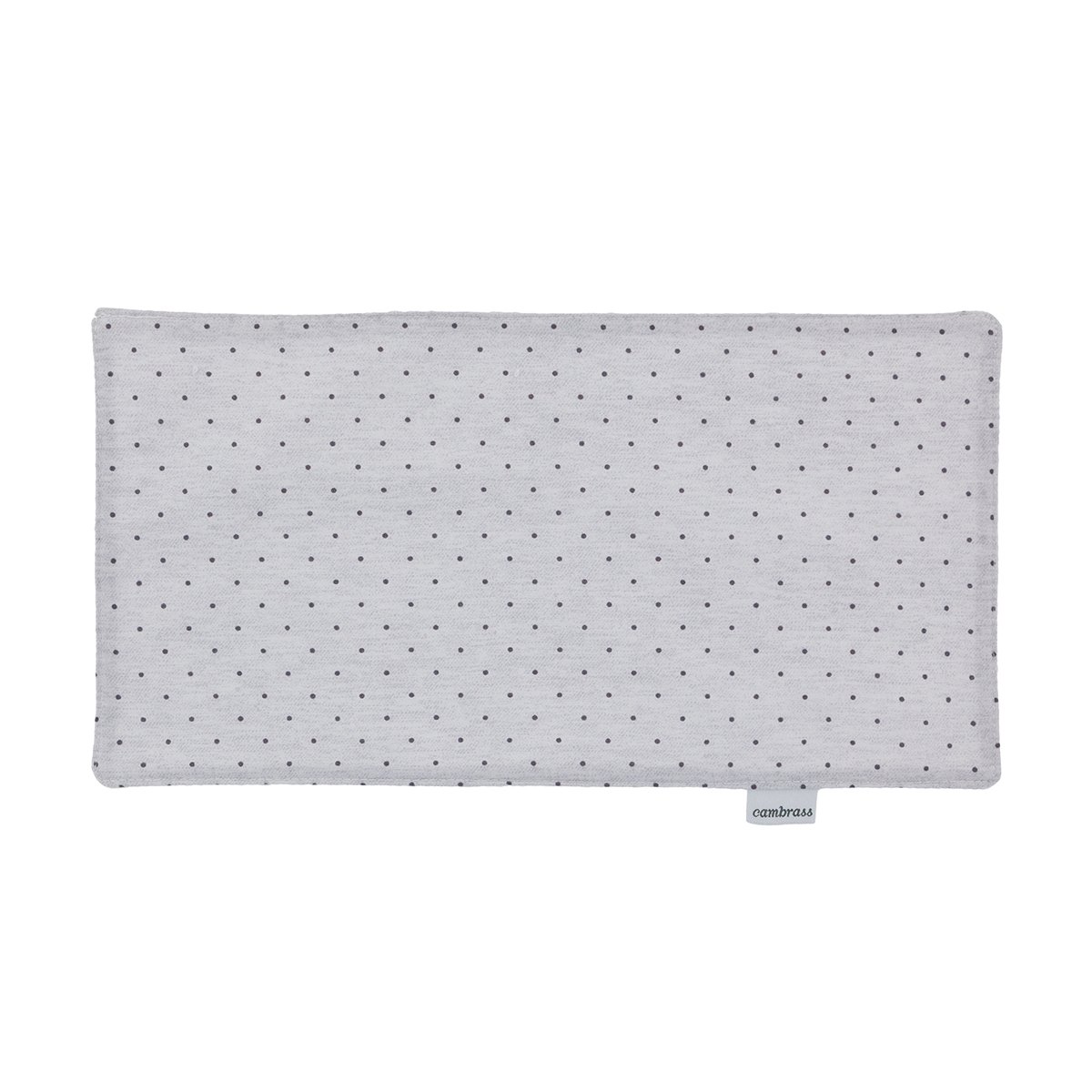 Cambrass Small Hand Held Bandana Bib Scarf Stela/MOTA 29.5 x 15 cm 15 cm grey