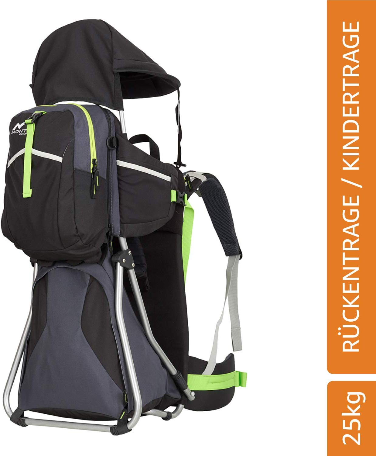 M MONTIS OUTDOOR Montis Back Carrier For Children Up To 25 Kg, Babies And Toddlers With Stab