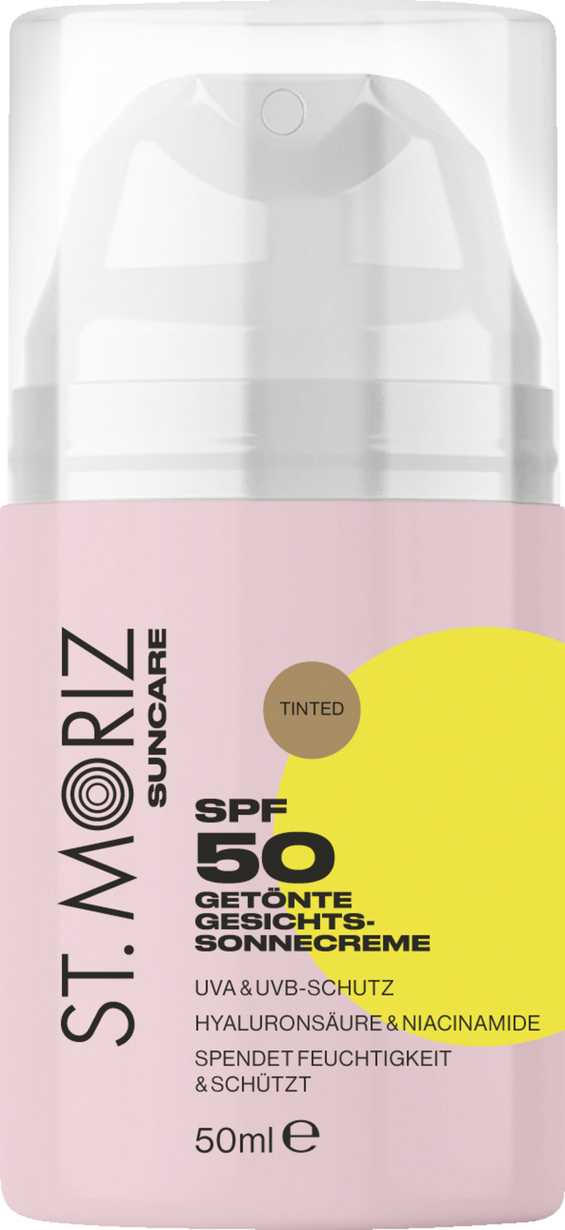 St. Moriz Tinted Facial Sunscreen SPF 50 50 ml
