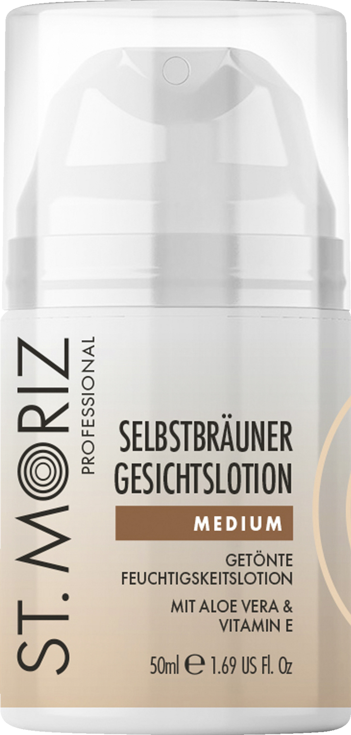 St. Moriz Professional Self-Tanning Facial Lotion Medium 50 ml