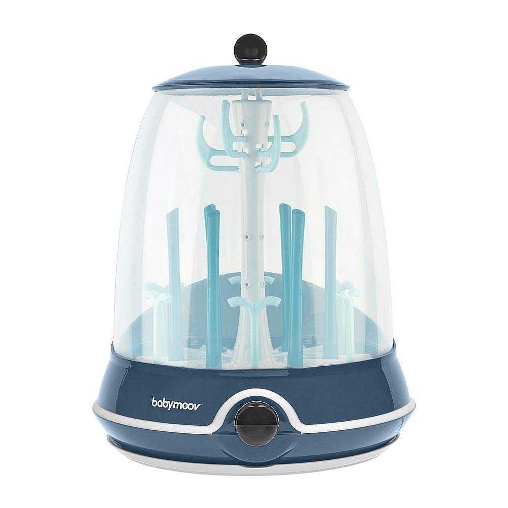 Babymoov Turbo Steam Plus 2-in-1 Steam Steriliser and Drip Rack for Baby Bottles
