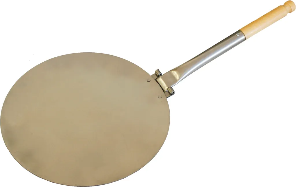 Stabilotherm hunter's pan with wooden folding handle