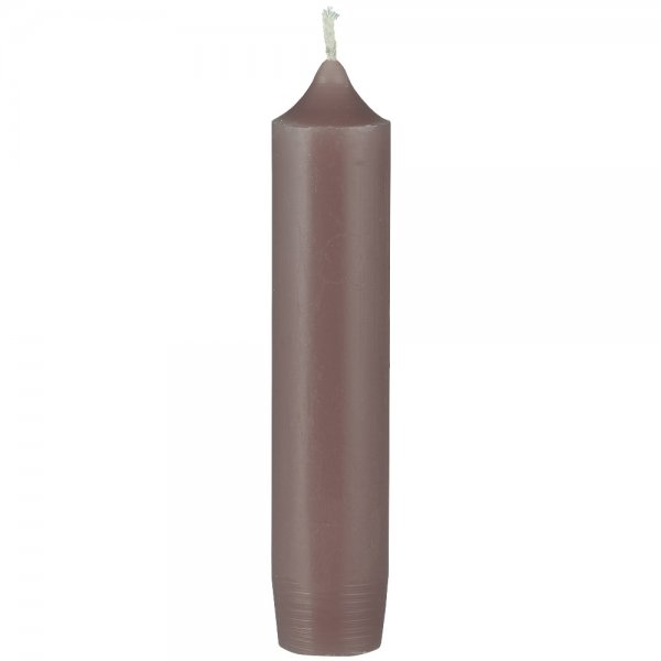 Tapered candle Coral Almond (2.2x11cm) Ib Laursen