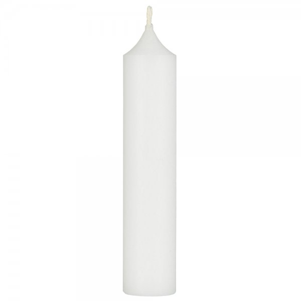 Rustic taper candle by Ib Laursen