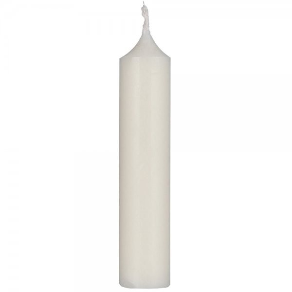 Rustic taper candle by Ib Laursen