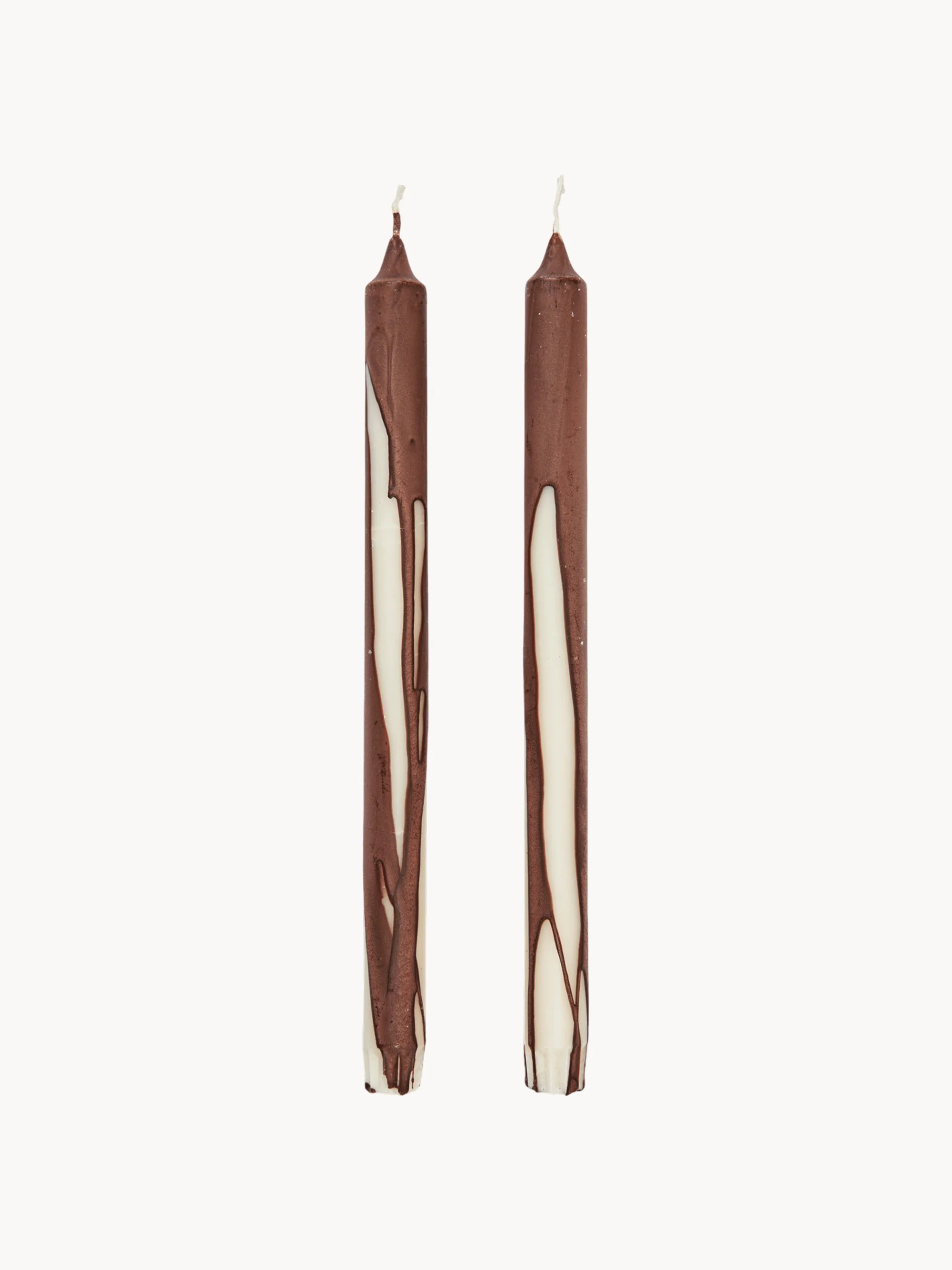 Ferm Living Dryp taper candles, set of 2