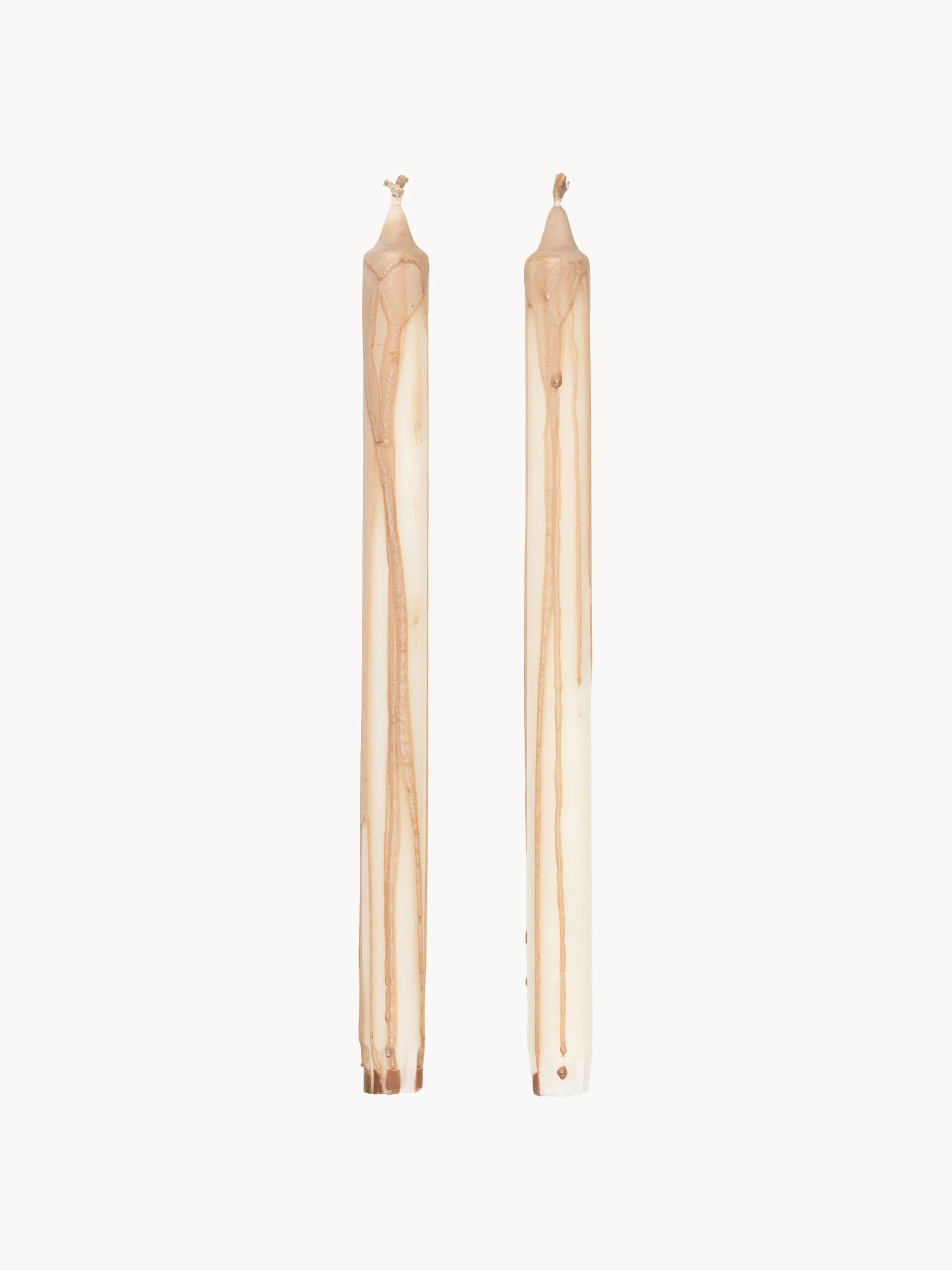 Ferm Living Dryp taper candles, set of 2