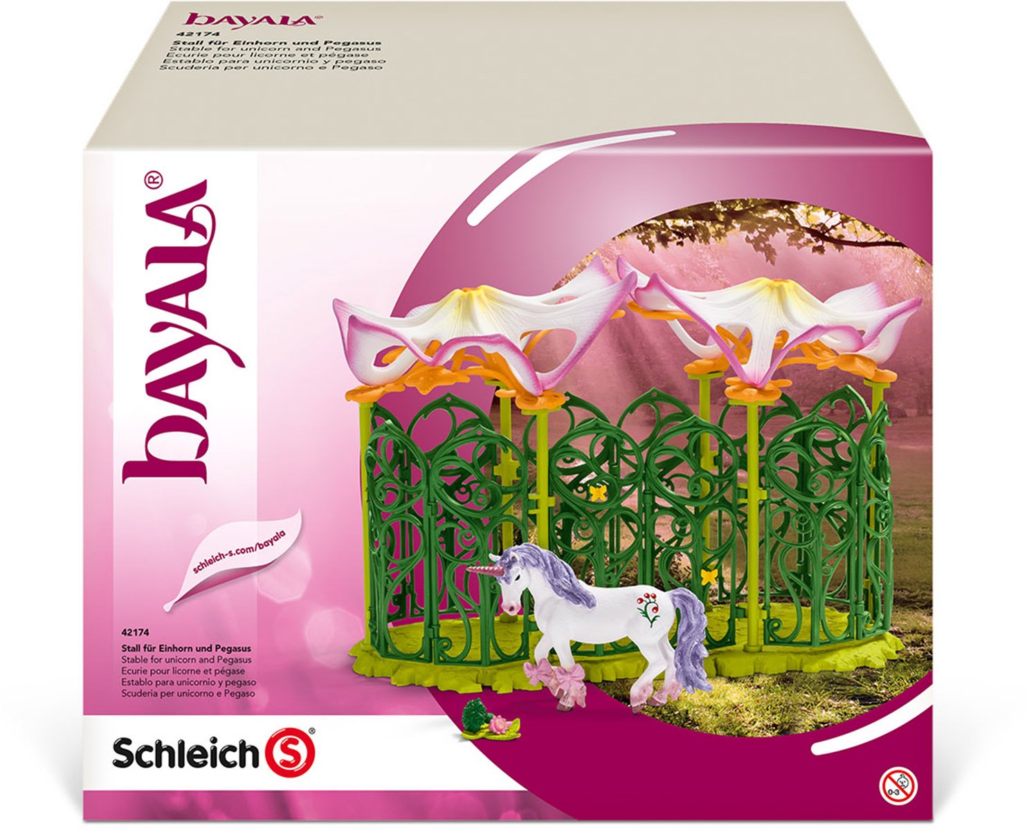 Schleich Stable For Unicorn And Pegasus