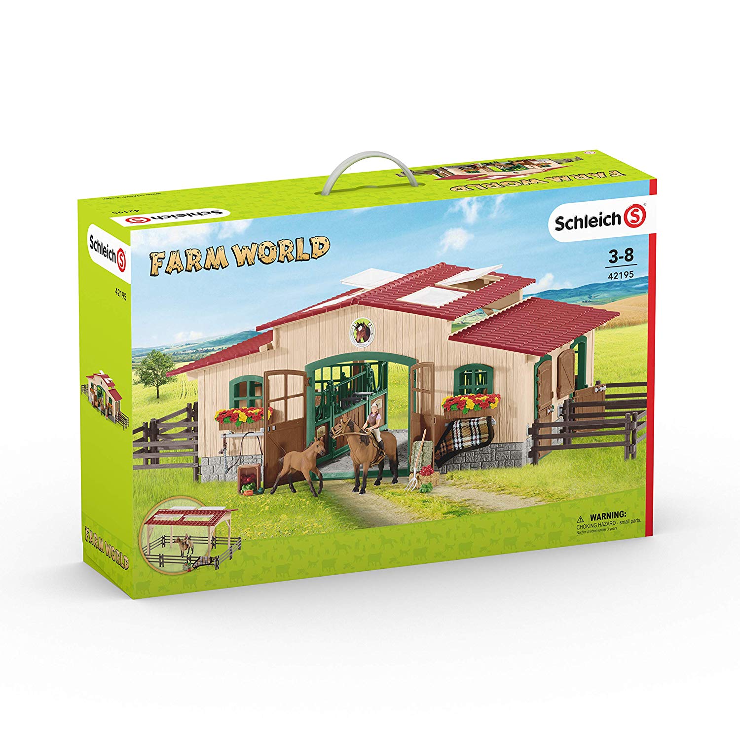 Schleich Stable Horses Playset