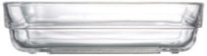 Arcoroc Stackable Rectangular Dish 5 1/2\" / Set of 3