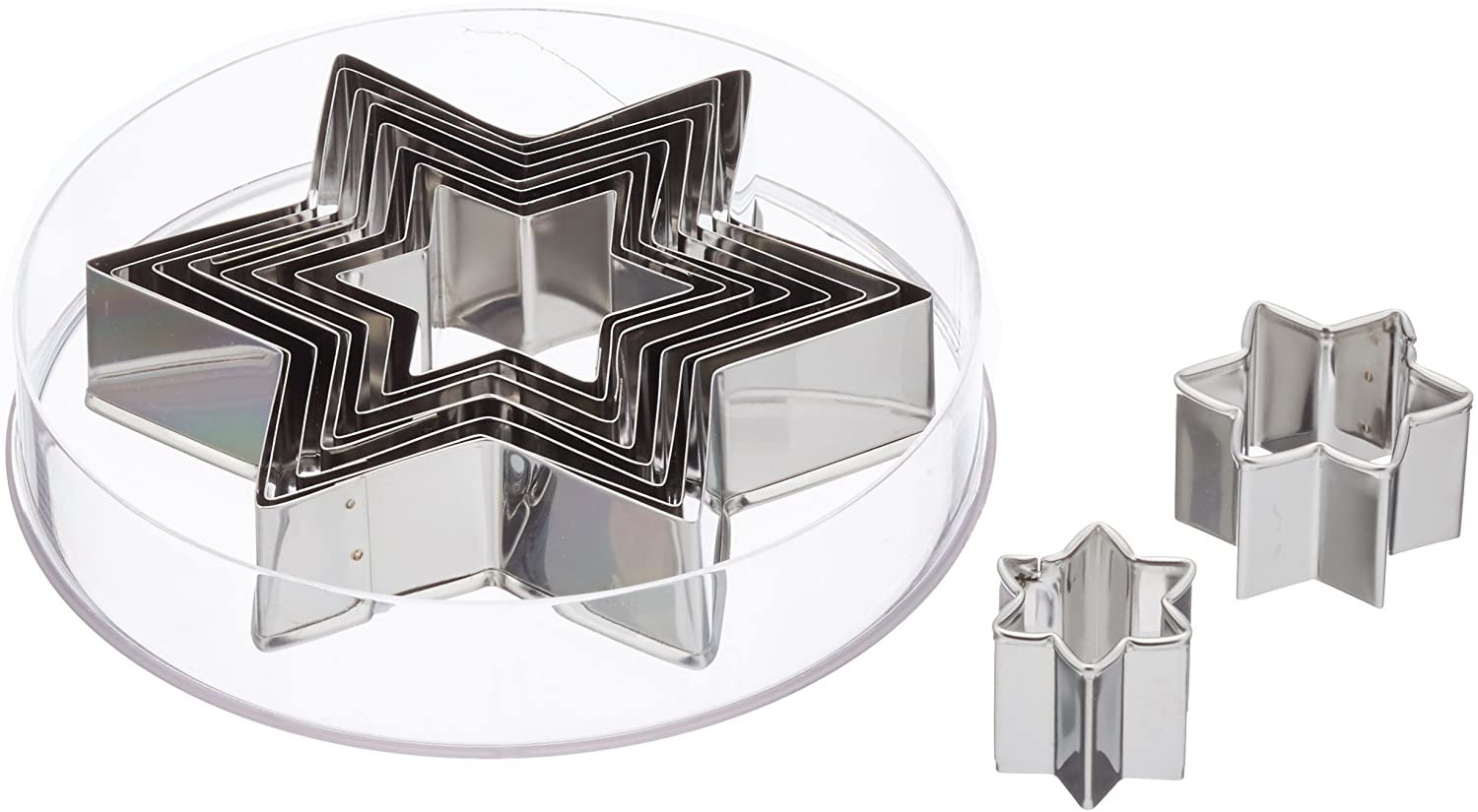 Staedter Städter 008076 Star 10-Piece Set Tin-Stainless Steel