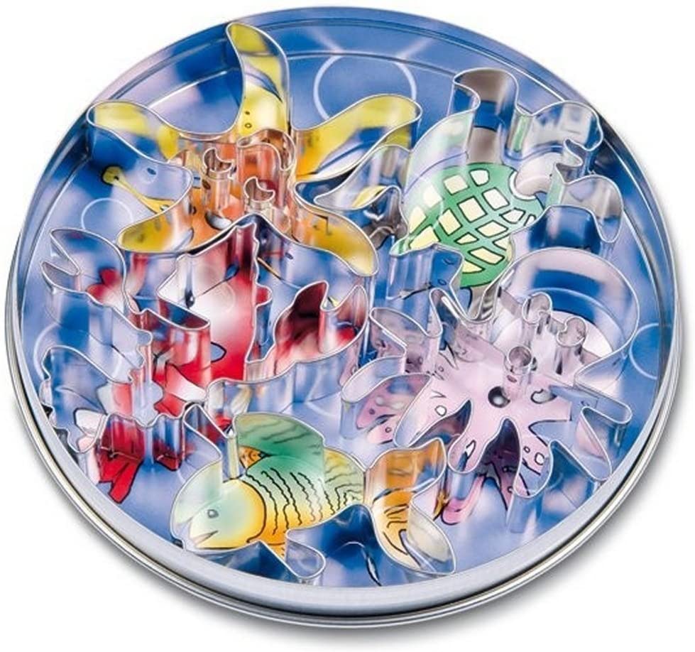 Staedter Städter 023666 Sea Animals Cookie Cutter Set of 5