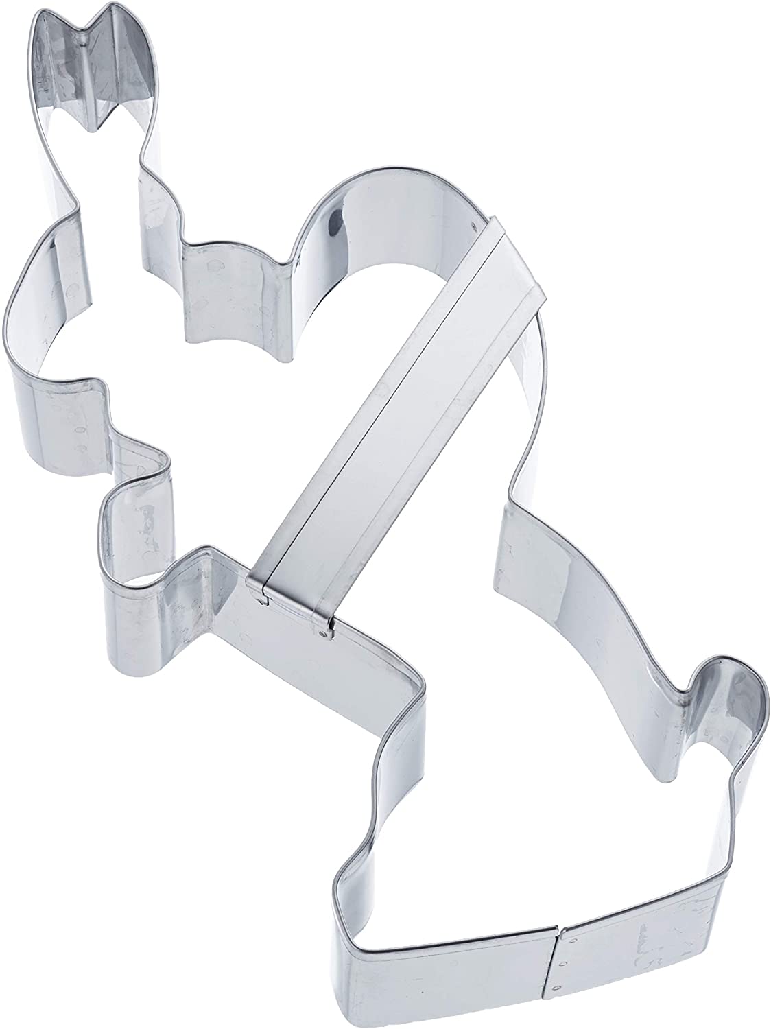 Staedter Städter 160132 Tin Bunny with Basket, Stainless Steel