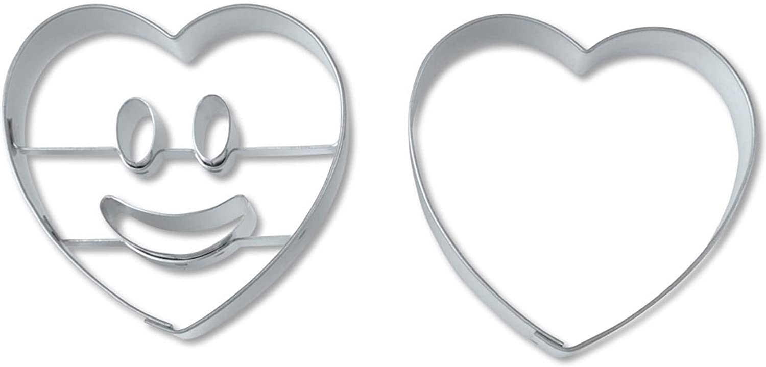 Staedter Städter 169135 Smiley Heart Stainless Steel