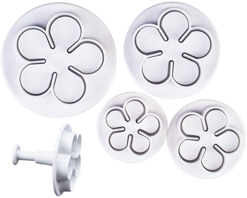Staedter Städter 170278 Flowers Set of 4 with Pusher