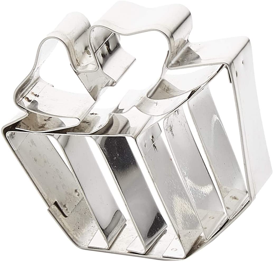 Staedter Städter 216075 Gift Cookie Cutter, Stainless Steel