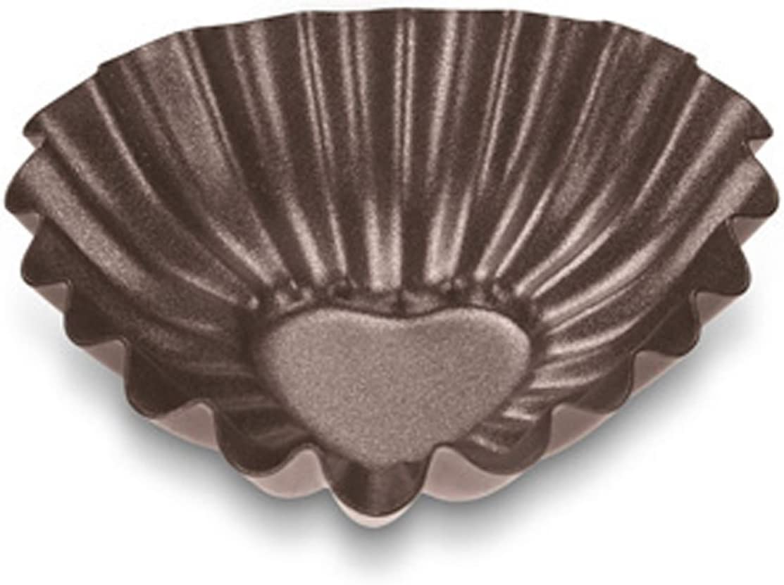 Staedter Städter 400641 Kleingebäckform Heart – 9 cm (Pack of 6)