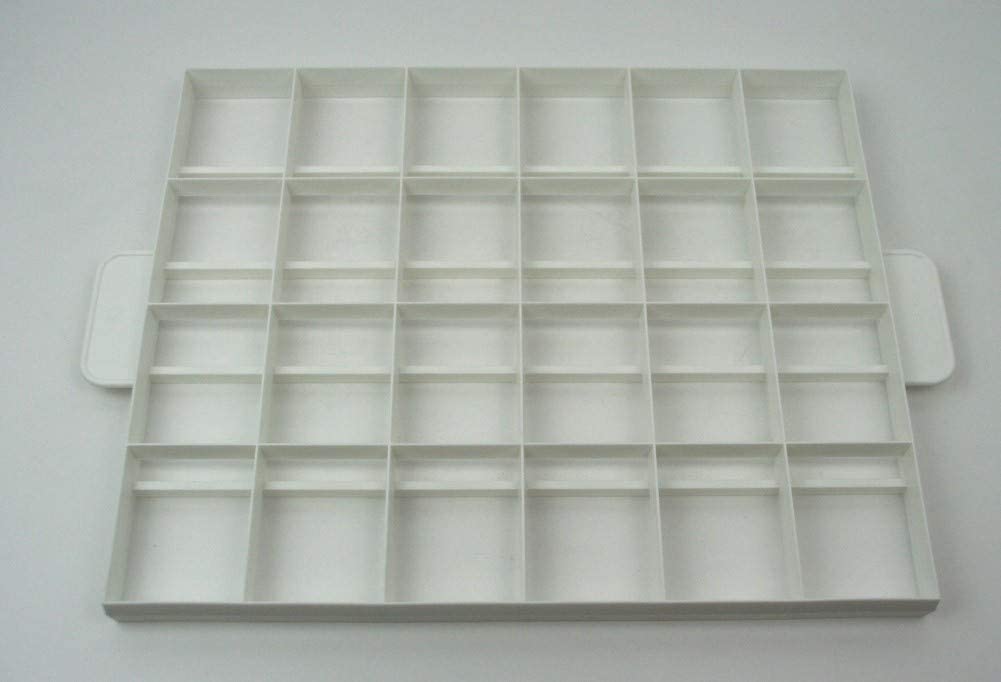 Staedter Städter 498044 Cake Divider Square Plastic 24 Pieces 6 x 7.5 cm or 30 Pieces 6 x 6 cm