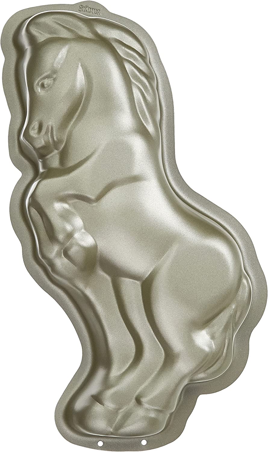 Staedter Städter 566040 Baking Tin Silver Star the Horse 35 cm Non-Stick