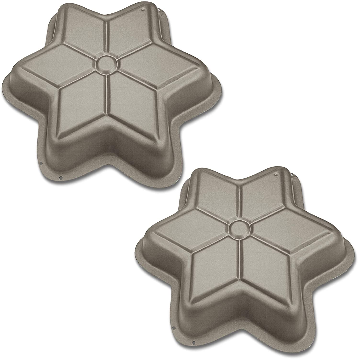 Staedter Städter 592070 Baking Tin Star, Set of 2, 10 cm